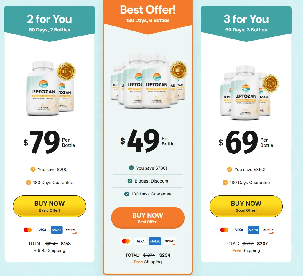 Buy Leptozan 6 Bottles
